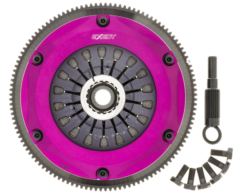 Exedy 1993-1994 Nissan Skyline GTR L6 Hyper Twin Cerametallic Clutch Sprung Center Disc Pull Type