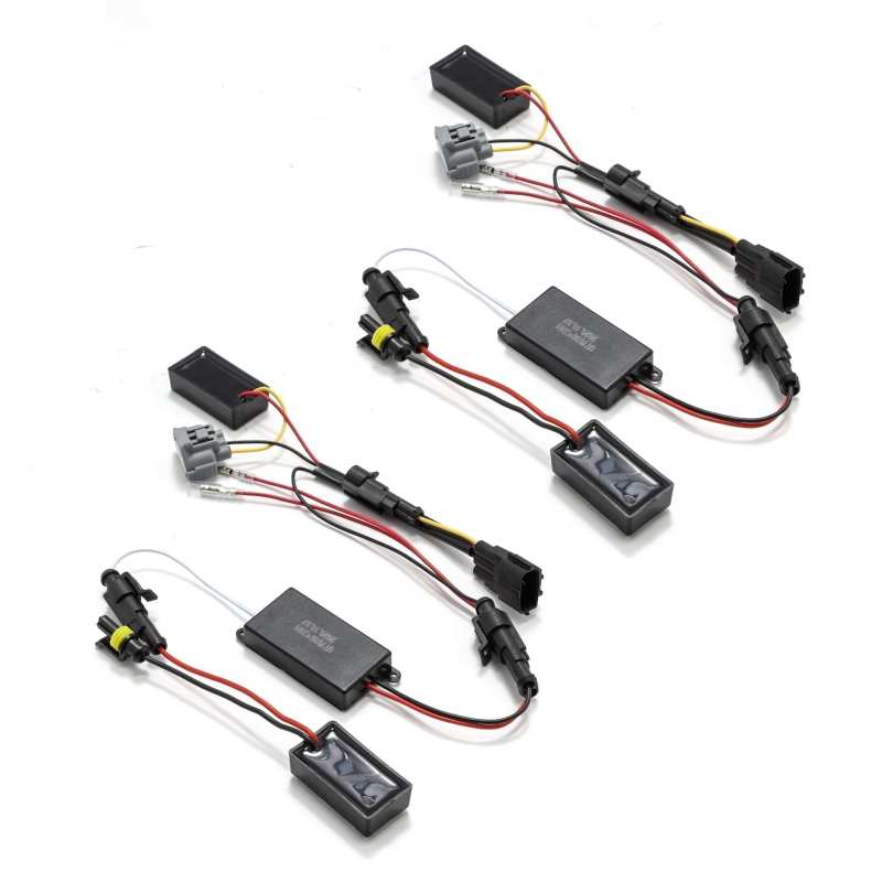 AlphaRex Wiring Adapter Projector Headlight Converter for 05-11 Toyota Tacoma w/o Stock DRL 810018