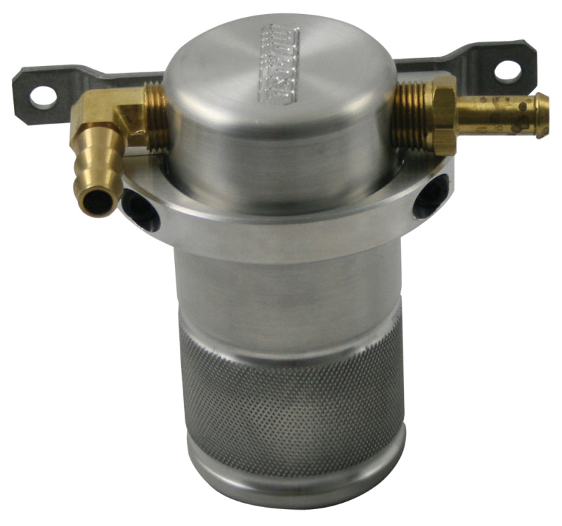 Moroso Air/Oil Separator Catch Can 90-05 Mazda Miata - Small Body - Billet Aluminum 85600