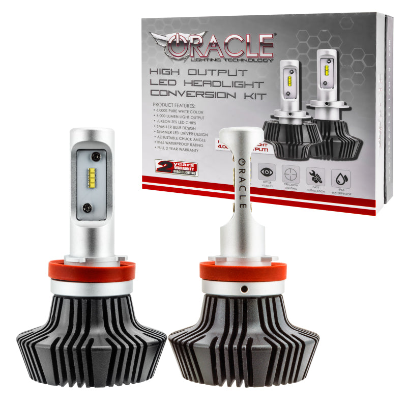 ORACLE Lighting H11 4000 Lumen LED Headlight Bulbs (Pair) - 6000K 5235-001