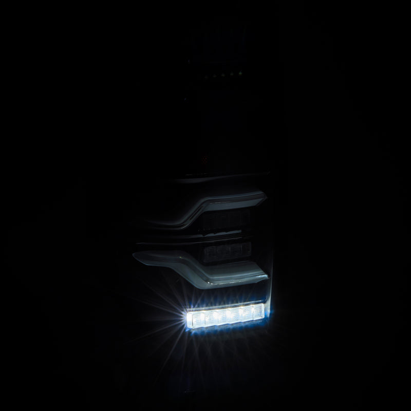 AlphaRex LUXX LED Taillights Alpha Black for 14-21 Toyota Tundra 672030