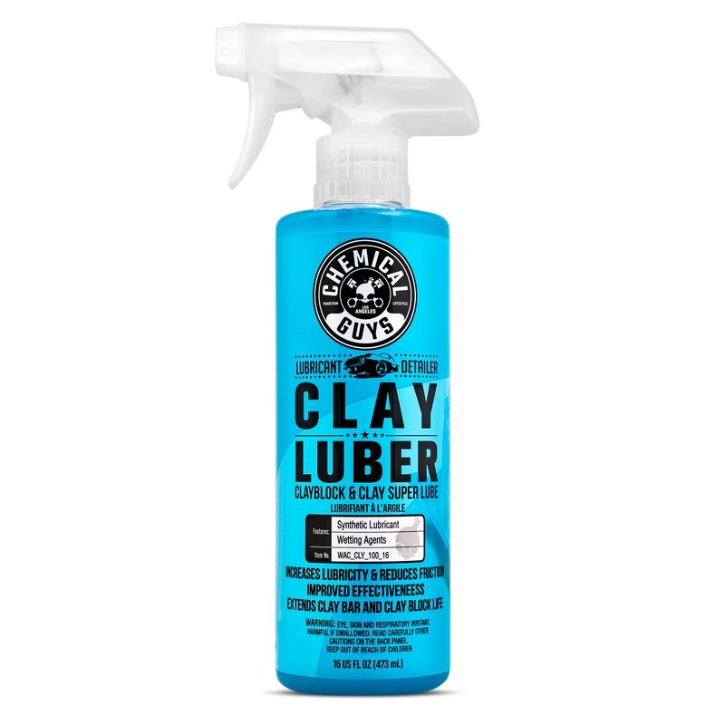 Chemical Guys Clay Luber Synthetic Lubricant & Detailer (Set of 6 x 16 Oz. Bottles) WAC_CLY_100_16