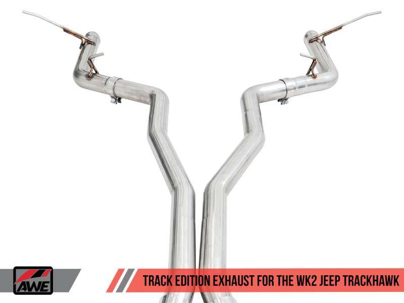 AWE Tuning Track Edition Exhaust Use w/Stock Tips for Jeep Grand Cherokee SRT/Trackhawk 3020-31023