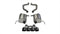 Corsa 2015 Chevy Corvette Z06 3in Axle Back Exhaust, Black Quad 4.5in Tip (Xtreme)