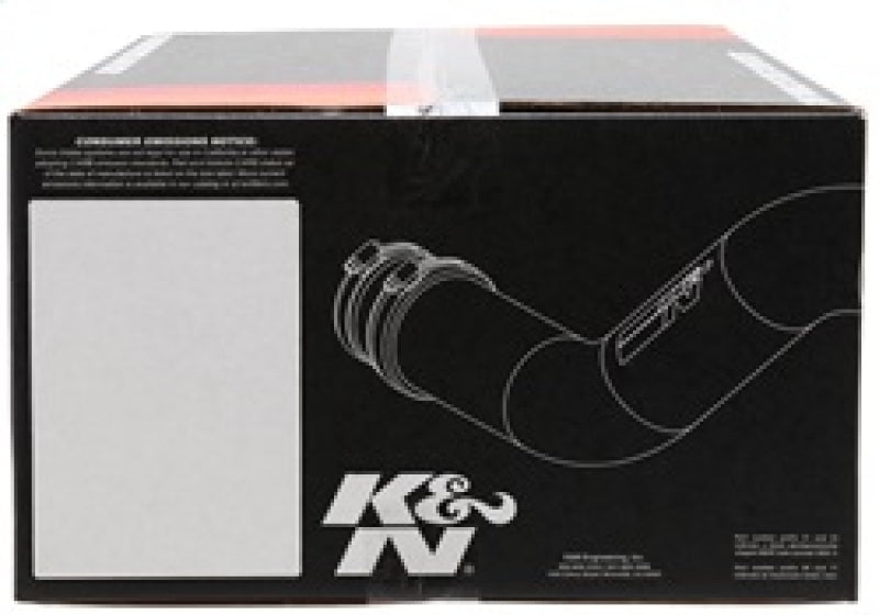 K&N 69 Series Typhoon Short Ram Cold Air Intake - High-flow for 02-06 Lancer L4-2.0L 69-6540TB