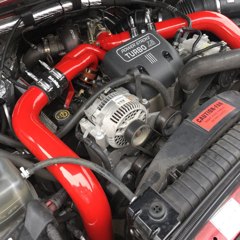 Banks Power Intercooler Upgrade SYS w/Boost Tubes (red powder-coated) for 94-97 Ford 7.3L 25970