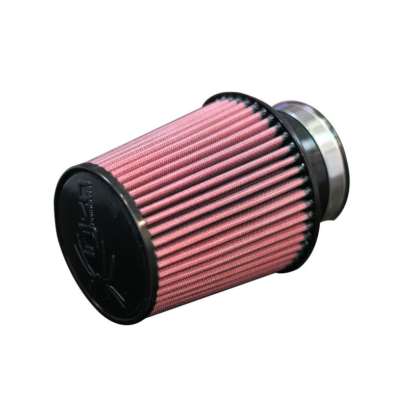 Injen High Performance 8-Layer Oiled Cotton Gauze Air Filter - 2.75 Black Filter 40 Pleat X-1010-BR