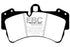 EBC 11-15 Audi Q7 3.0 Supercharged Yellowstuff Front Brake Pads