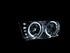 ANZO 1999-2006 Gmc Sierra 1500 Crystal Headlights w/ Halo and LED Chrome