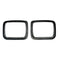 Rugged Ridge Headlight Bezels Black 87-95 Jeep Wrangler YJ