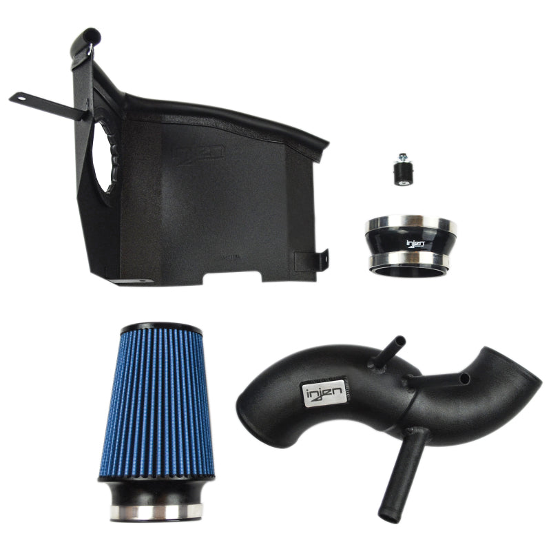 Injen Wrinkle Black SP Short Ram Cold Air Intake System For 18-21 KIA Stinger L4-2.0L Turbo SP1355WB
