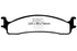 EBC 06-11 Dodge Ram 1500 Mega Cab 2WD Greenstuff Front Brake Pads