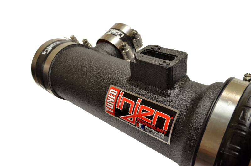 Injen Wrinkle Black Power-Flow Cold Air Intake System For 17-23 Nissan Titan V8-5.6L - PF1953WB