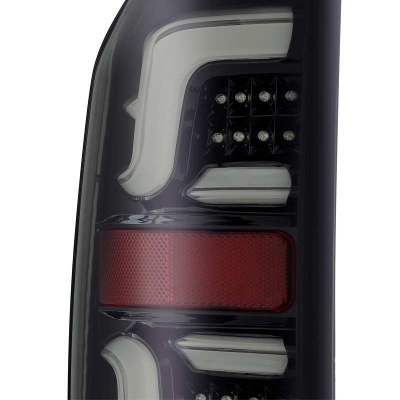AlphaRex 1PRO-Series LED Tail Lights Jet Black for 4-20 Toyota Tundra 672010