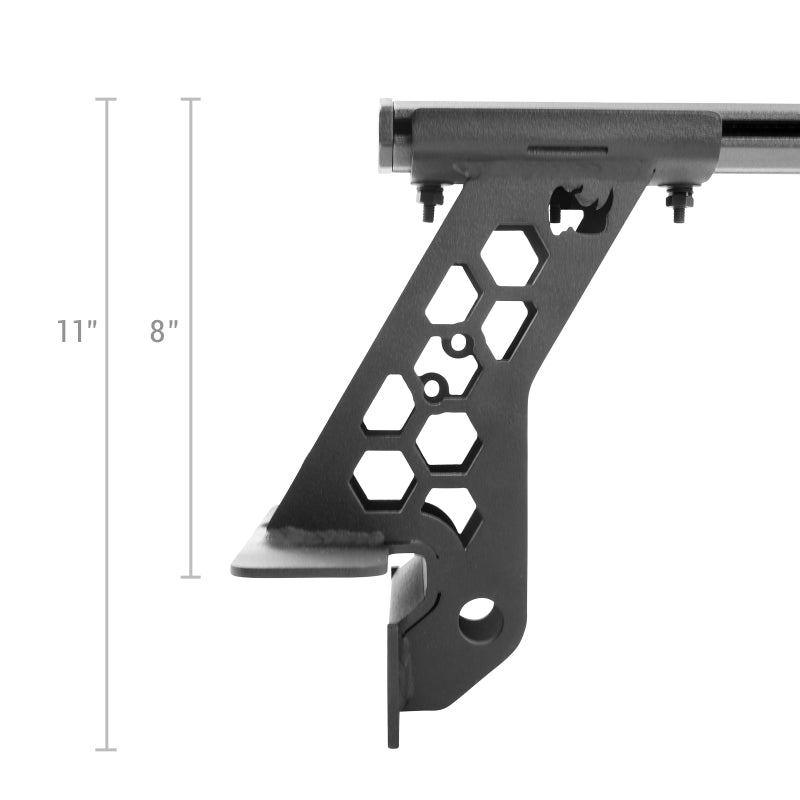 Go Rhino 20-22 Jeep Gladiator JT/16-22 Toy. Tacoma/05-21 Nssn Frontier XRS Cross Bars Kit - Tex. Blk