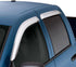 AVS 09-17 Chevy Traverse Ventvisor Outside Mount Front & Rear Window Deflectors 4pc - Chrome