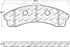 StopTech Performance 06-09 Chevrolet Corvette Z06 Front Brake Pads