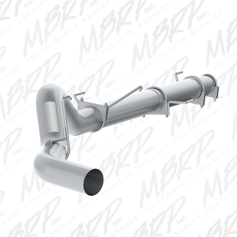 MBRP AL 5" Cat Back Single Side Exit No Muffler For 04-07 2500/3500 Cummins 600/610 S61180PLM