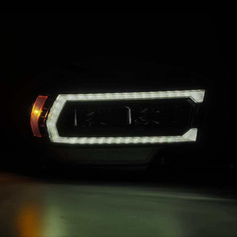 AlphaRex LUXX LED Projector Headlights Plank Style Alpha Black for 19-21 Ram 2500 880549