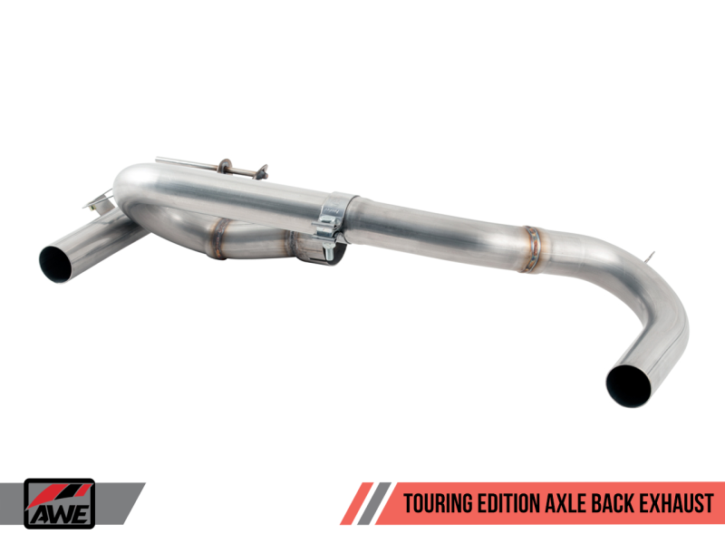 AWE Tuning Touring Edition Axle Back Exhaust For BMWF3X 335i/435i-90mmChrome Silver Tips 3010-32024