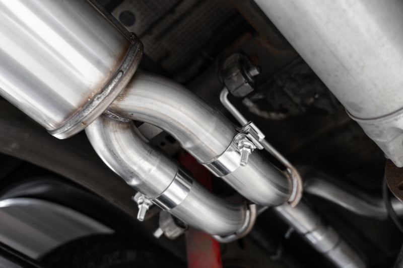 MBRP 3" Cat-Back 2.5" Dual Split Rear, 19-21 Chevy Silverado 1500 6.2L w/ Quad CF Tips S50053CF