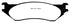 EBC 04-06 Dodge Durango 3.7 Greenstuff Front Brake Pads