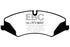 EBC 14+ Land Rover LR4 3.0 Supercharged Extra Duty Front Brake Pads
