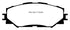 EBC 06-08 Toyota RAV 4 2.4 Greenstuff Front Brake Pads