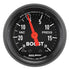 Autometer Z Series 2-1/16" 30 IN HG/20 PSI Mechanical Boost/Vacuum Gauge - 2601