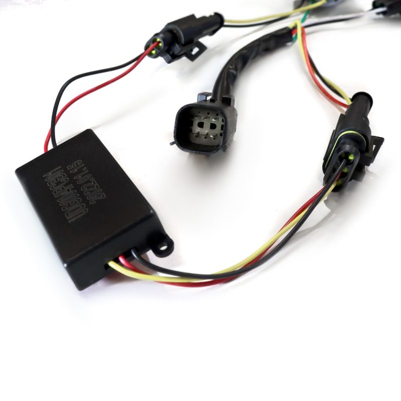 AlphaRex 19-22 Ram 2500/3500 Stock Tail Lights To 09-18 Ram Tail lights Converters Pair 640013