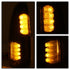 xTune Ford Superduty F250-F650 03-07 Amber LED Mirror Signal Lens - Smoke ACC-LED-FDSD99-MR-SM