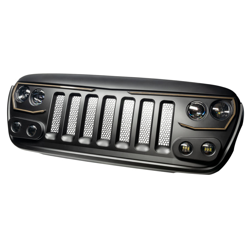 ORACLE Lighting VECTOR PRO-Series Full LED Grill for Jeep Wrangler JL/JT 5837-PRO