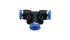 Vibrant Union inTin Pneumatic Vacuum Fitting - for use with 1/4in (6mm) OD tubing