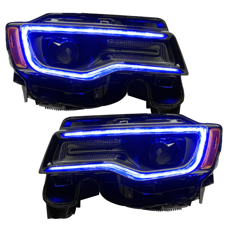 Oracle Lighting Dynamic ColorSHIFT Headlight DRL Upgrade Kit for 114-21 Jeep Grand Cherokee 1284-332