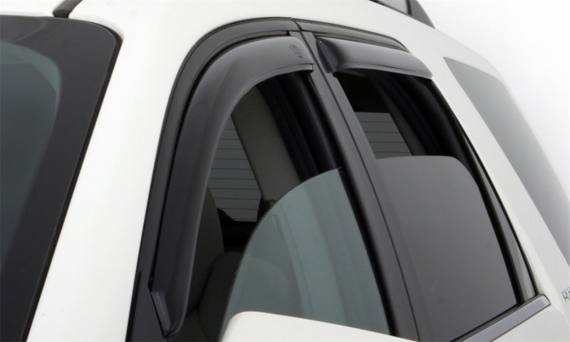 AVS 07-14 Cadillac Escalade Ventvisor In-Channel Front & Rear Window Deflectors 4pc - Smoke