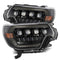 AlphaRex NOVA LED Projector Headlights Plank Alpha Black for 12-15 Toyota Tacoma 880752