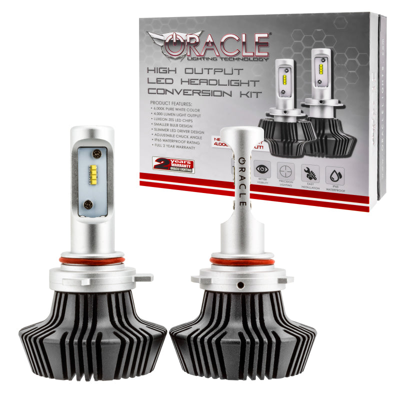 ORACLE Lighting 9012 4000+ Lumen LED Headlight Bulbs Conversion Kit - 6000K 5242-001