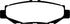 EBC 93-97 Lexus GS300 3.0 Redstuff Rear Brake Pads
