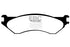 EBC 06-11 Dodge Ram 1500 Mega Cab 2WD Greenstuff Rear Brake Pads