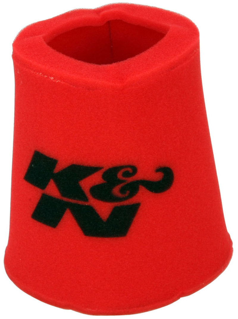 K&N Airforce PreCleaner Air Filter Foam Wrap, Round Tapered Red 6"Base ID x 5"Top ID x 9"H 25-0810