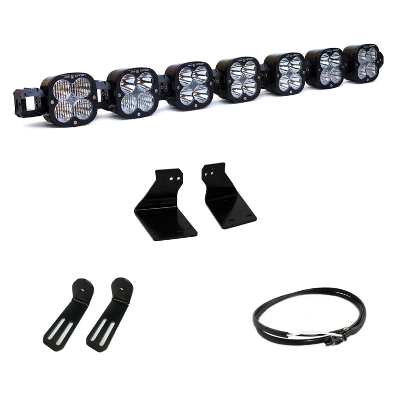 Baja Designs XL-Linkable 7-Light w/Upfitter Bumper Light Kit - Ford 20-22 F-250/350 447732UP