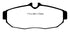 EBC 05-10 Ford Mustang 4.0 Yellowstuff Rear Brake Pads