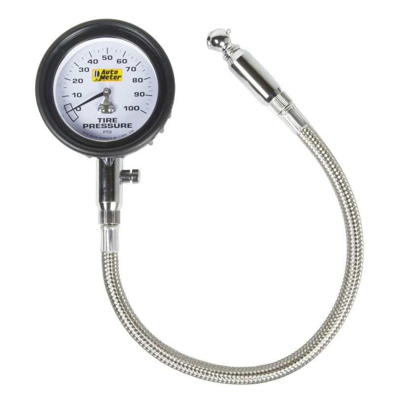 Autometer 0-100 PSI Tire Pressure Gauge - 2164