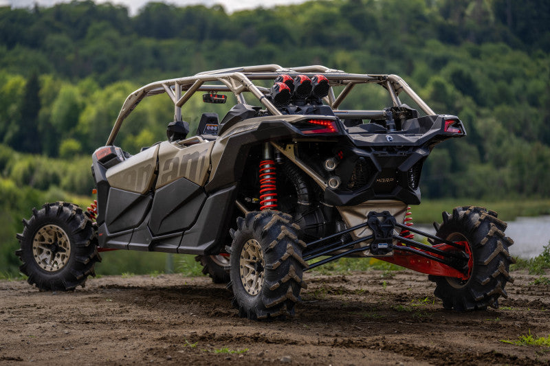 MBRP Dual Out Active Exhaust For 17-24 Can-Am Maverick X3 Turbo/Turbo R/Turbo RR AT-9208AS