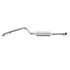 MBRP 2.5"Cat Back Single Rear Off-Road Tail No tip T409 Exhaust For 07-14 Toyota FJ 4.0L V6 S5310409