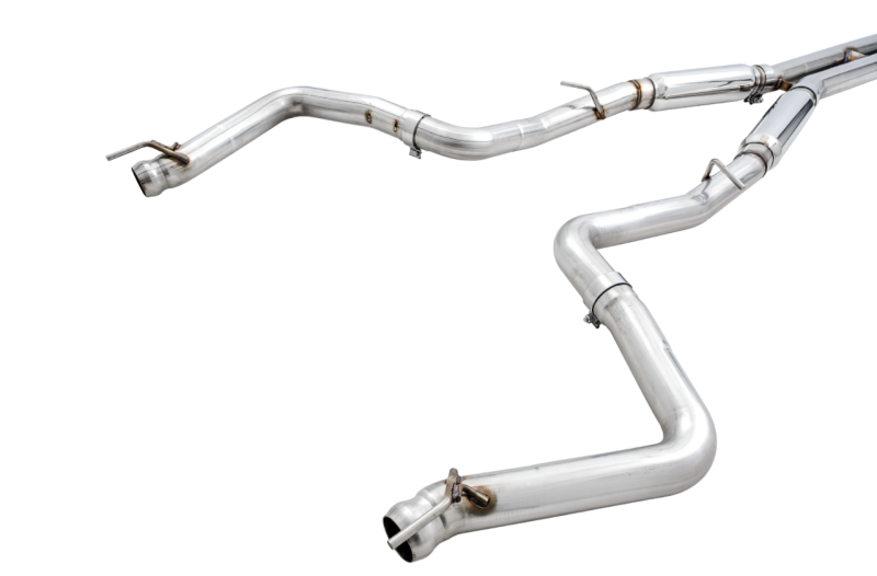 AWE Tuning Track Edition Exhaust for 15+ Dodge Challenger 6.4L/6.2L SC - Stock Tips 3015-11050