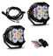 Baja Designs LP4 Pro LED Auxiliary Light Pod Pair, Spot Pattern, Clear 297801