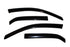 AVS 02-06 Mitsubishi Lancer Ventvisor Outside Mount Window Deflectors 4pc - Smoke