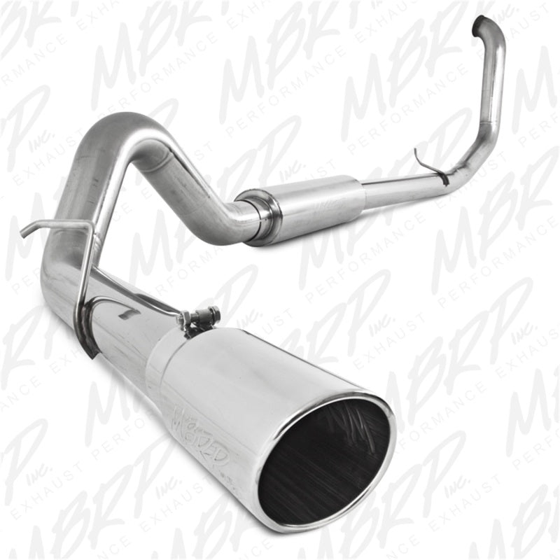 MBRP T409 4"Turbo Back Single Side Exit For 99-03 Ford F-250/350 7.3L Powerstroke S6200409