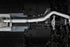 MBRP 3" Cat-Back Dual Split Rear, Quad Tips, Race Profile 2022+ Subaru WRX Race Profile S4808304